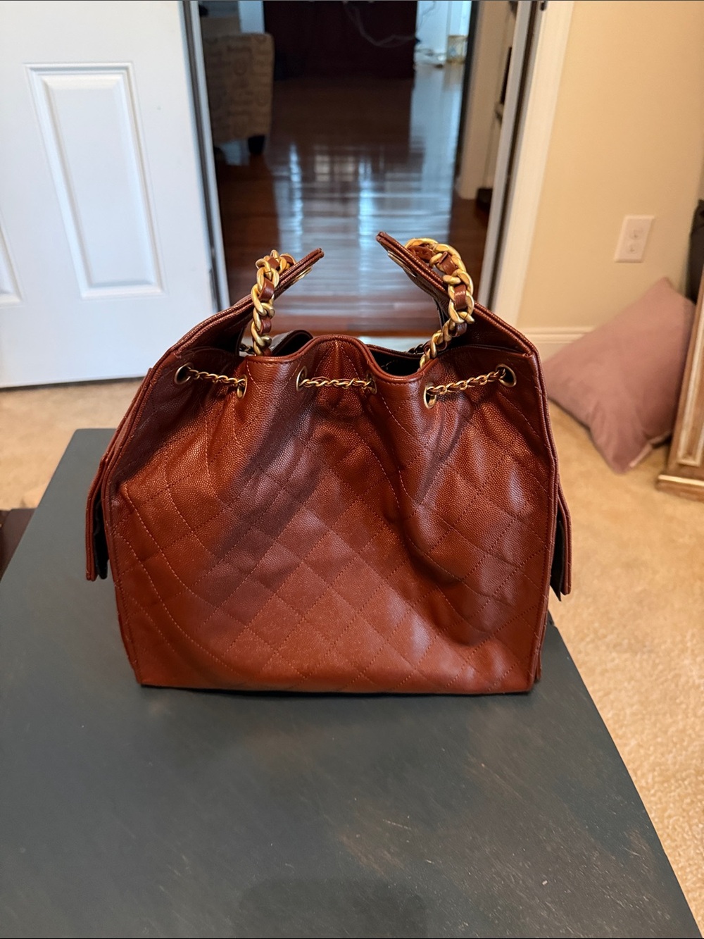 Chanel 25 Medium Bag - Brown - Picture 7 of 16